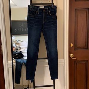 Madewell High Riser Skinny Skinny Jeans